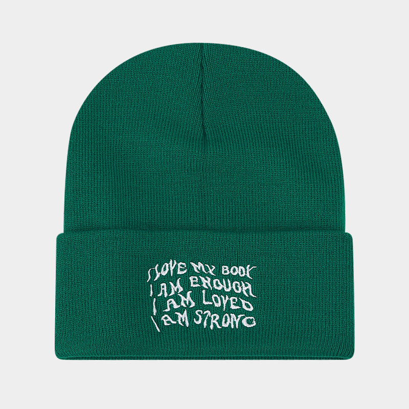 Wholesale Winter Beanie Embroidered Knitted Hat