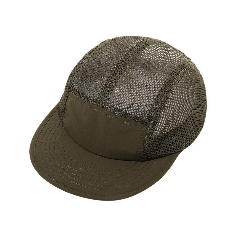 Wholesale Workwear men and women outdoor breathable quick-drying baseball cap mesh cap sports camping hat