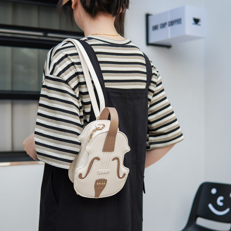 Wholesale PU Violin Backpack
