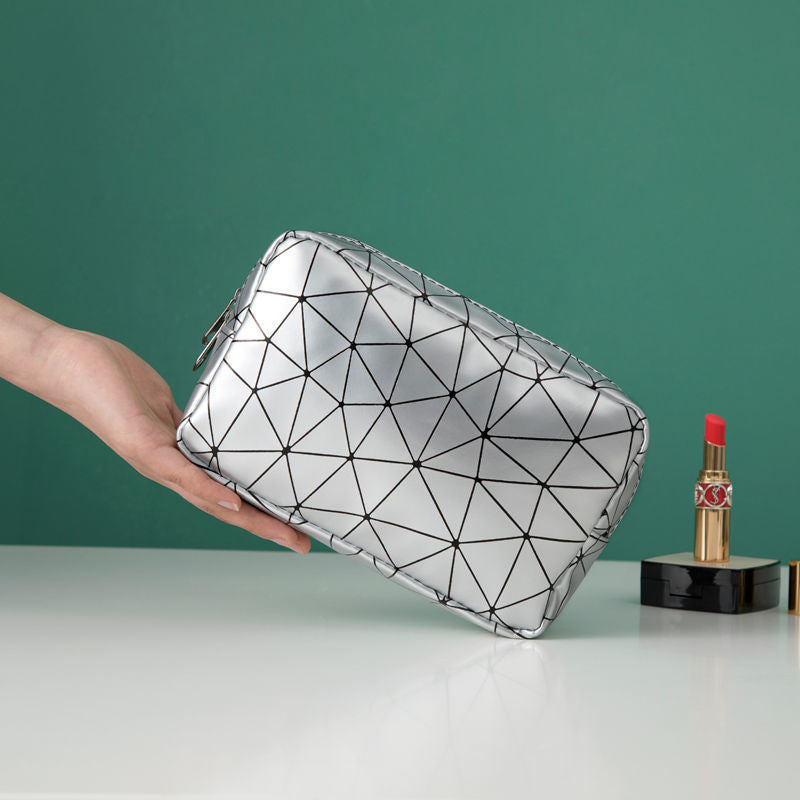 Wholesale PU Large Capacity Portable Cosmetic Storage Bag