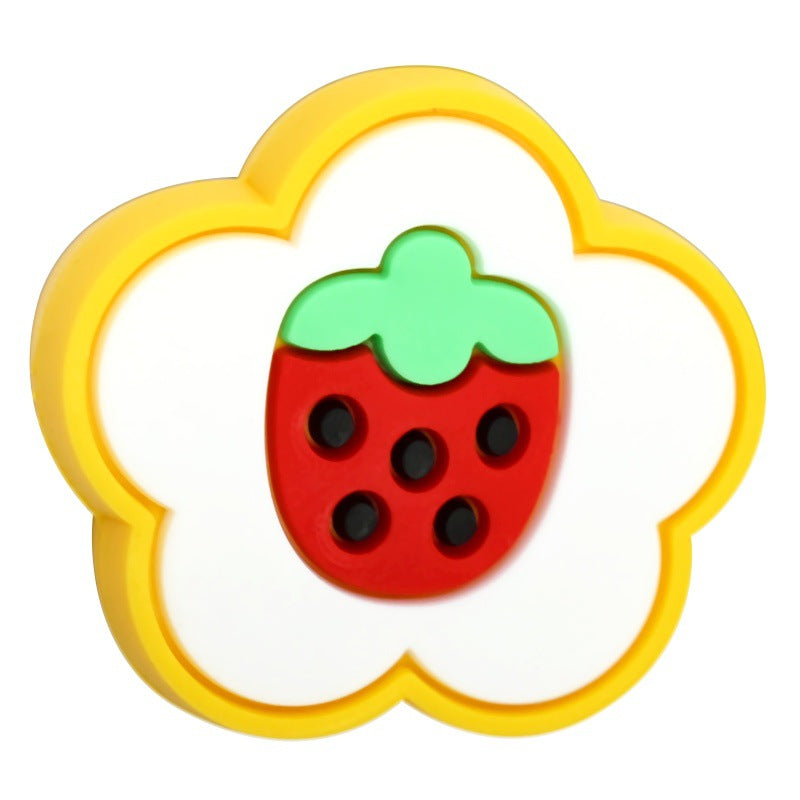 Wholesale Random 100pcs/pack  Cute cartoon fruit shaped bead  Focal Beads