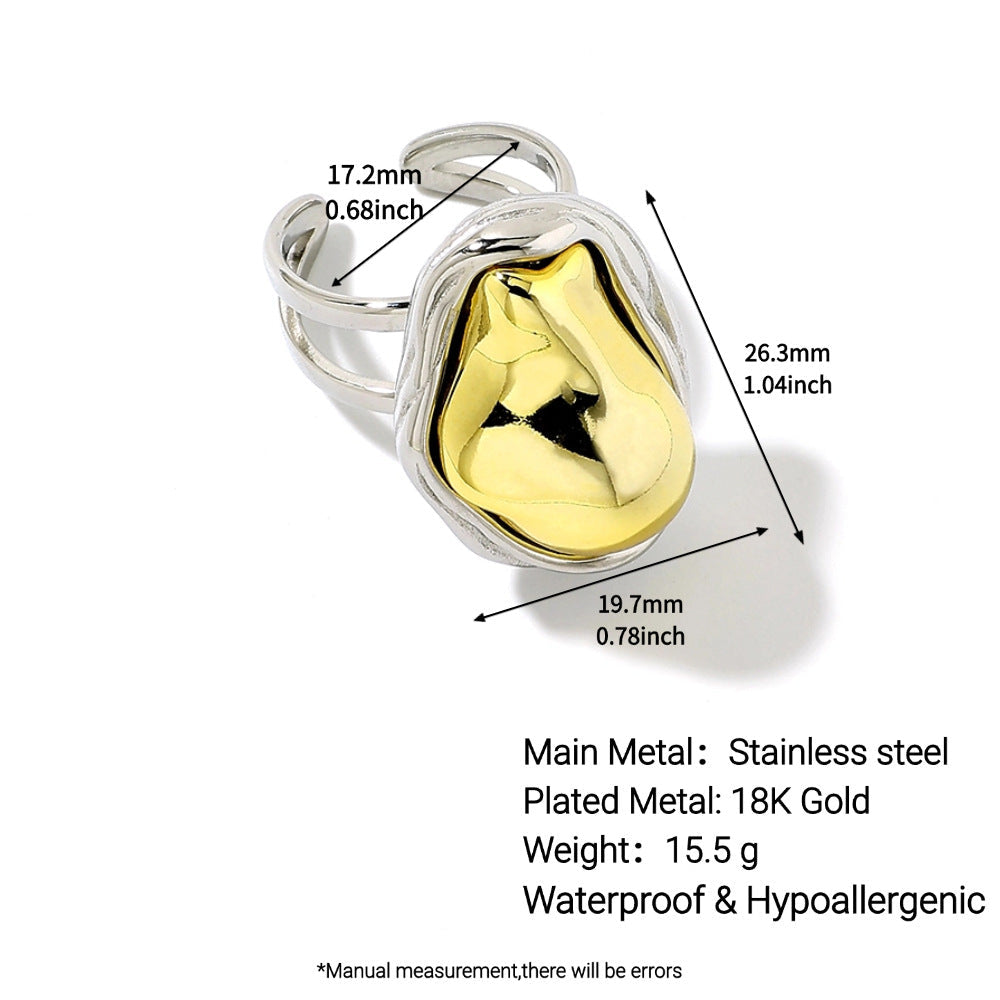 Wholesale Stainless steel pearl rings  earrings   and necklaces