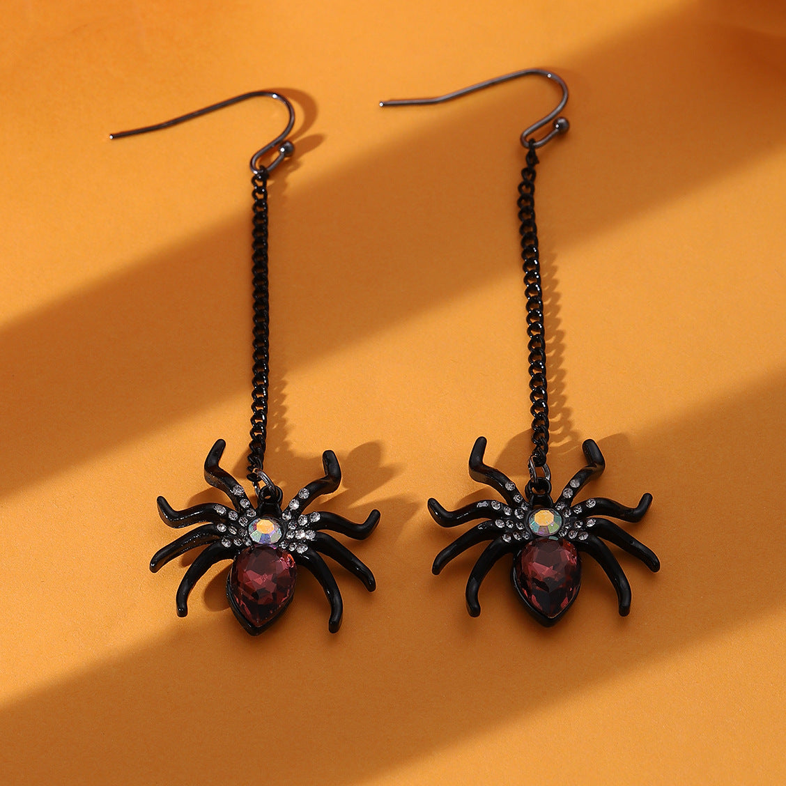 Wholesale  Devil Bat  Pumpkin Earrings For Women Alloy Electroplated Jewelry Accessory Trendy Party Gift Boutique Resale