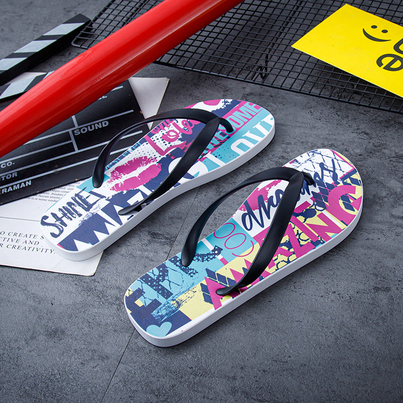 Wholesale PVC Non-slip Lightweight Flip-flops