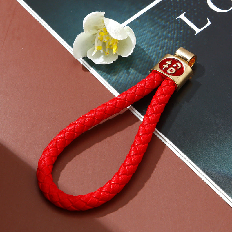 Wholesale Water Diamond Peach Heart Backpack Metal Keychains