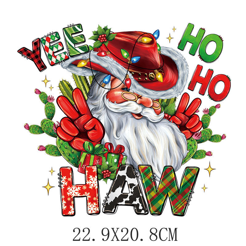 Wholesale Merry Christmas UV DTF Ready to Press Transfers Wraps