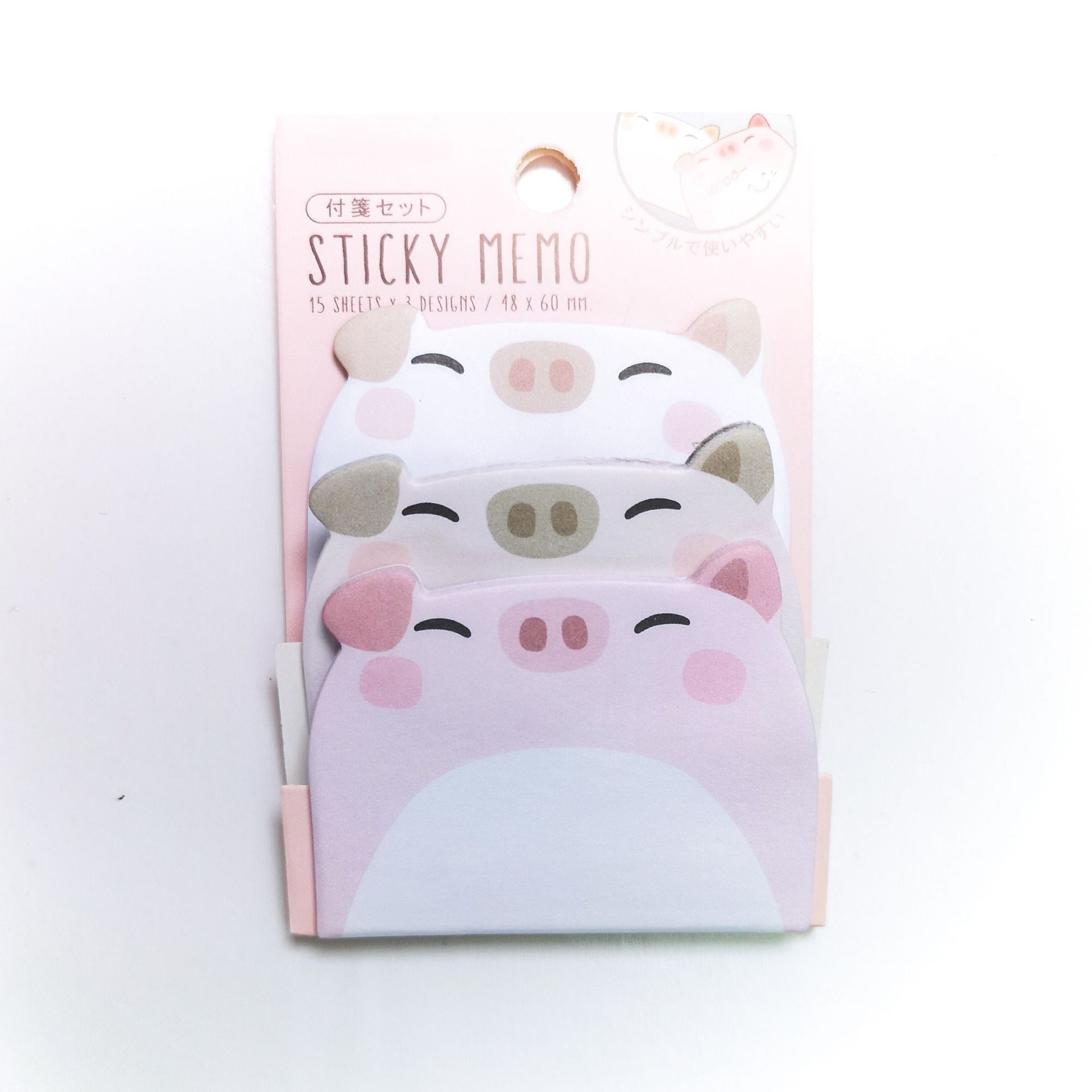 Wholesale 10pcs Super Sticky Cartoon Post-It Notes Cute Set