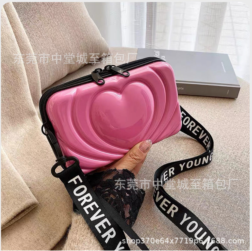 Wholesale New Cosmetic Bag PC Women's Hard Shell Mini Toiletry Bag Crossbody Bag