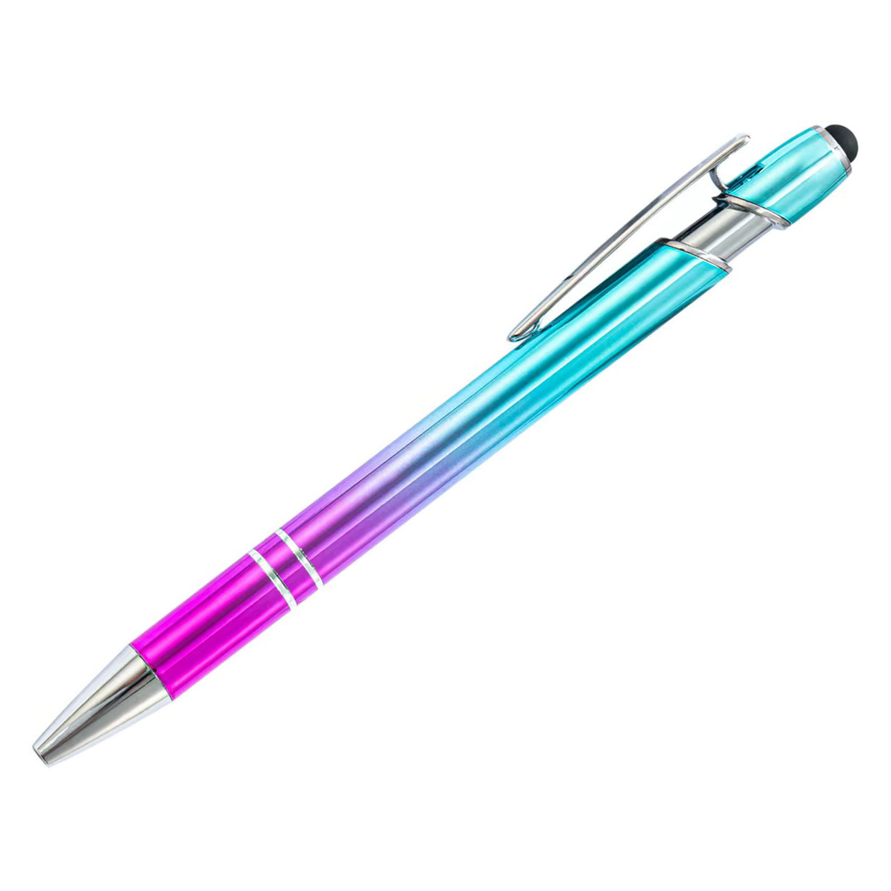 Wholesale Creative Touch Screen Gradient Color Metal Ballpoint Pen