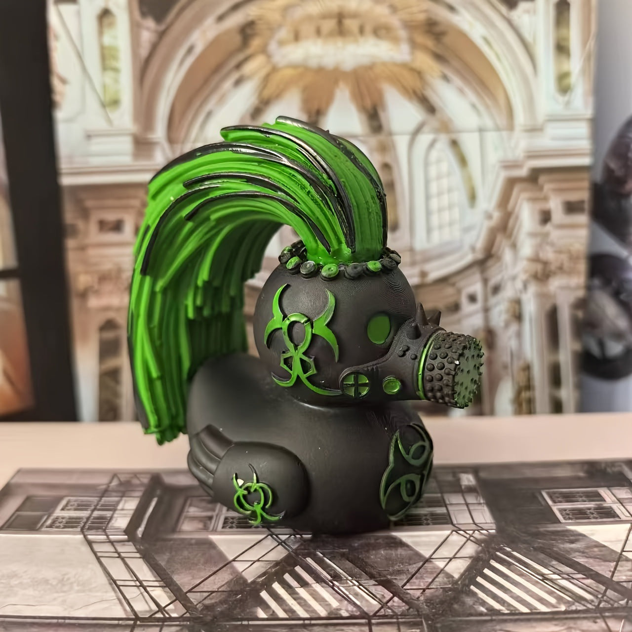 Wholesale biochemical duck cute dancer duck resin handicraft ornaments