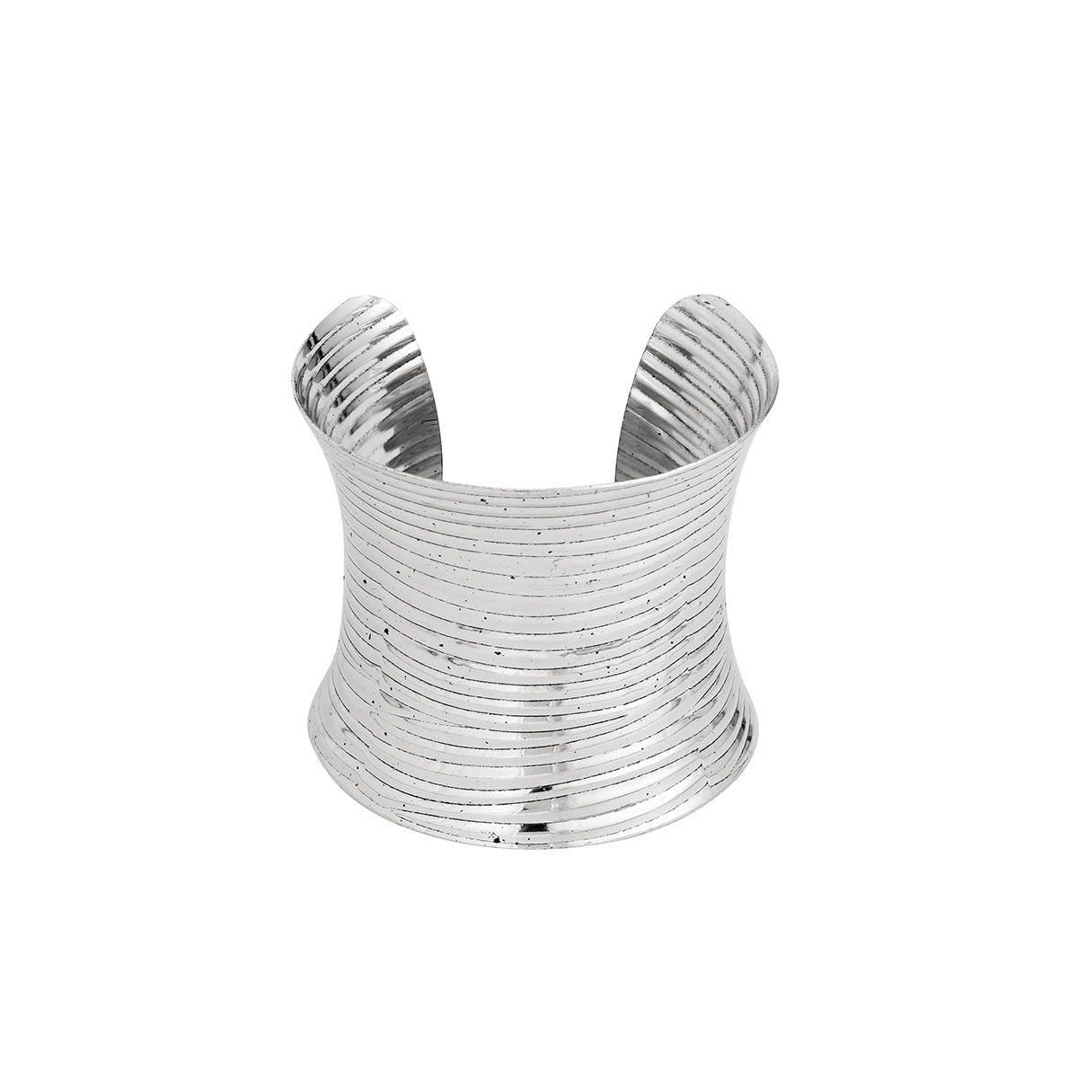 Wholesale Round Ring Cuff Coil Multilayer Wide Opening Bracelet