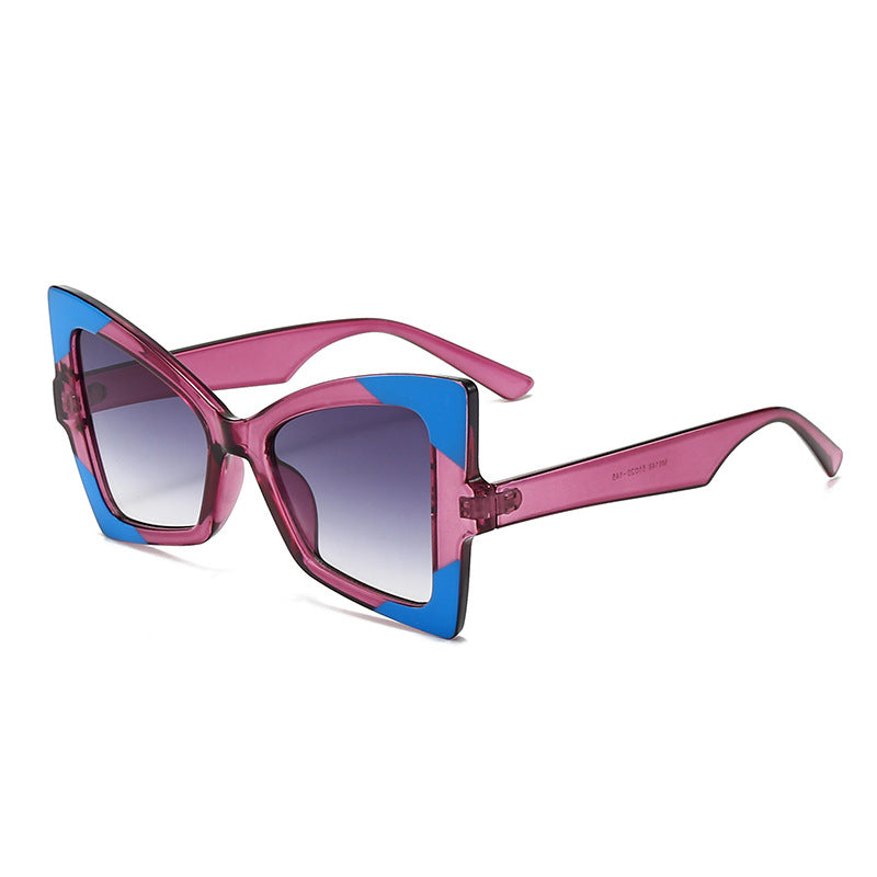 Wholesale butterfly frame cat eye outdoor sunglasses