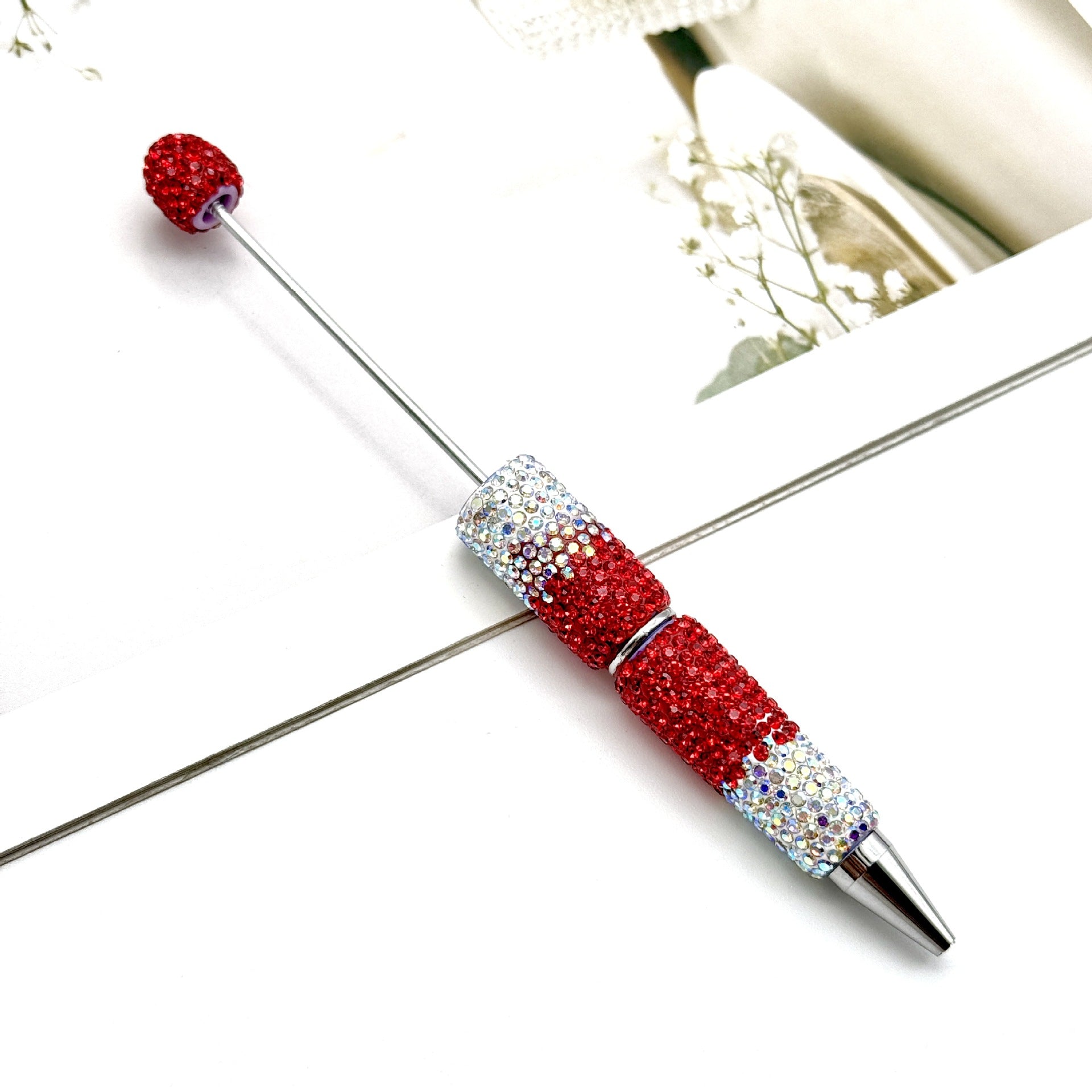 Wholesale DIY gradient full drill pen diamond beadable pen