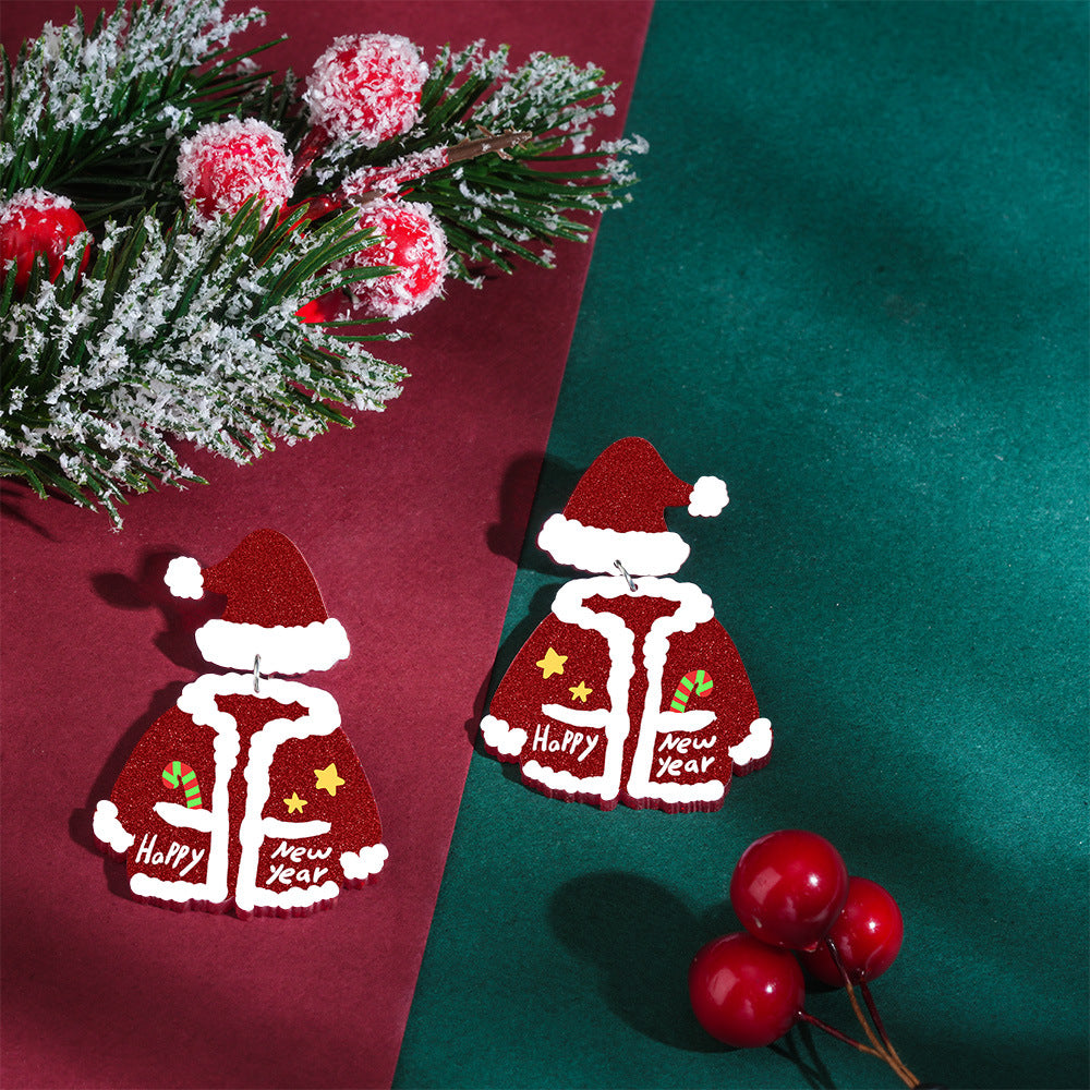 Wholesale Christmas Tree Earrings