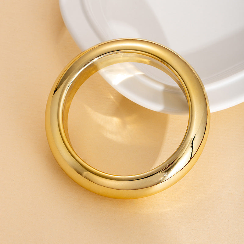 Wholesale Vintage Plain Electroplated CCB Bracelet