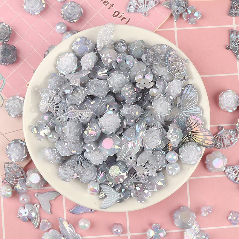 Wholesale 20pcs/pack mixed sweet diy cream glue resin accessories