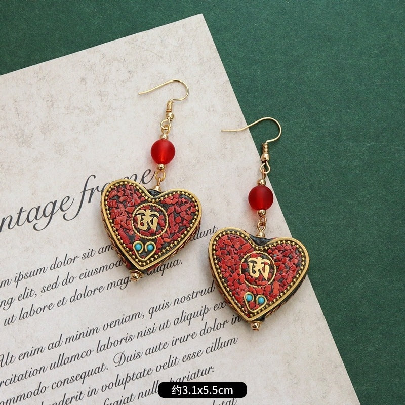 Wholesale Nepal Minimalist Alloy Earrings