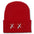 Wholesale Valentine's Day XOXO embroidery knitted hat for men and women couples autumn and winter warm wool hat leisure all-match cold hat tide