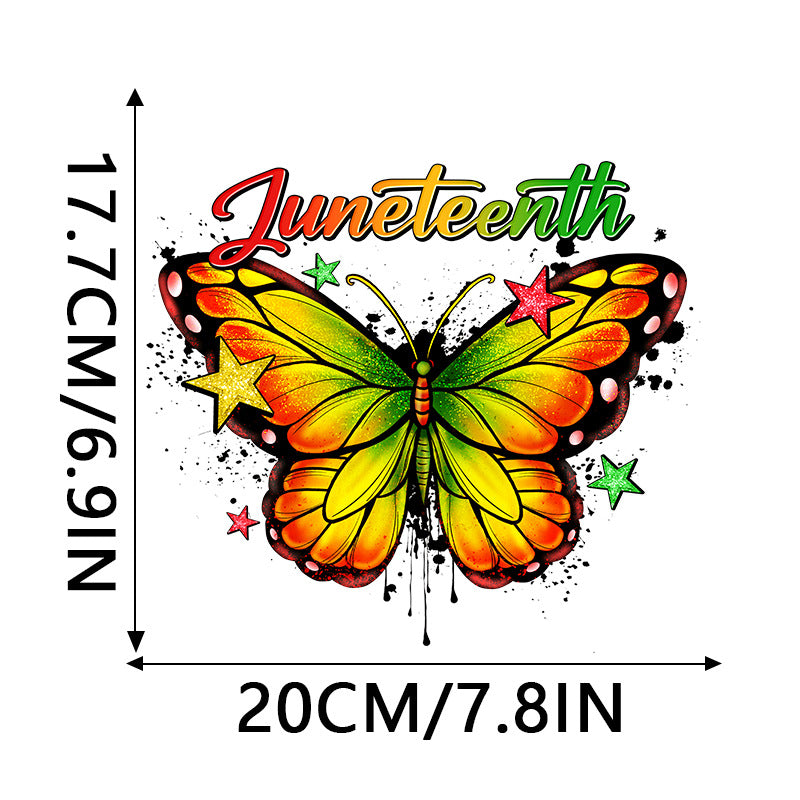 Wholesale 10pcs Black June Festival UV DTF Ready to Press Transfers Wraps