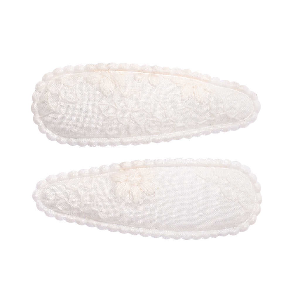 Wholesale Creative Sweet Floral BB Hair Clips