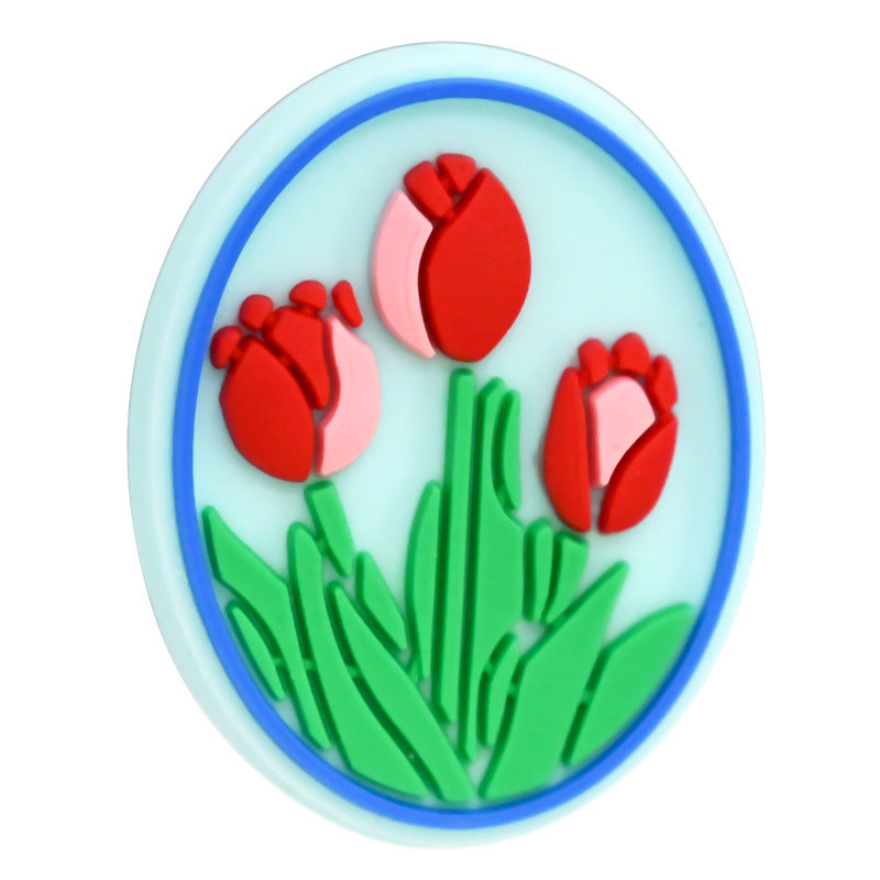 Wholesale  Random  100pcs/pack Valentine' s Day Beads Focal Beads