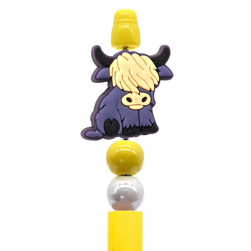 Wholesale  Random 100pcs Cartoon Accessories Focal Beads