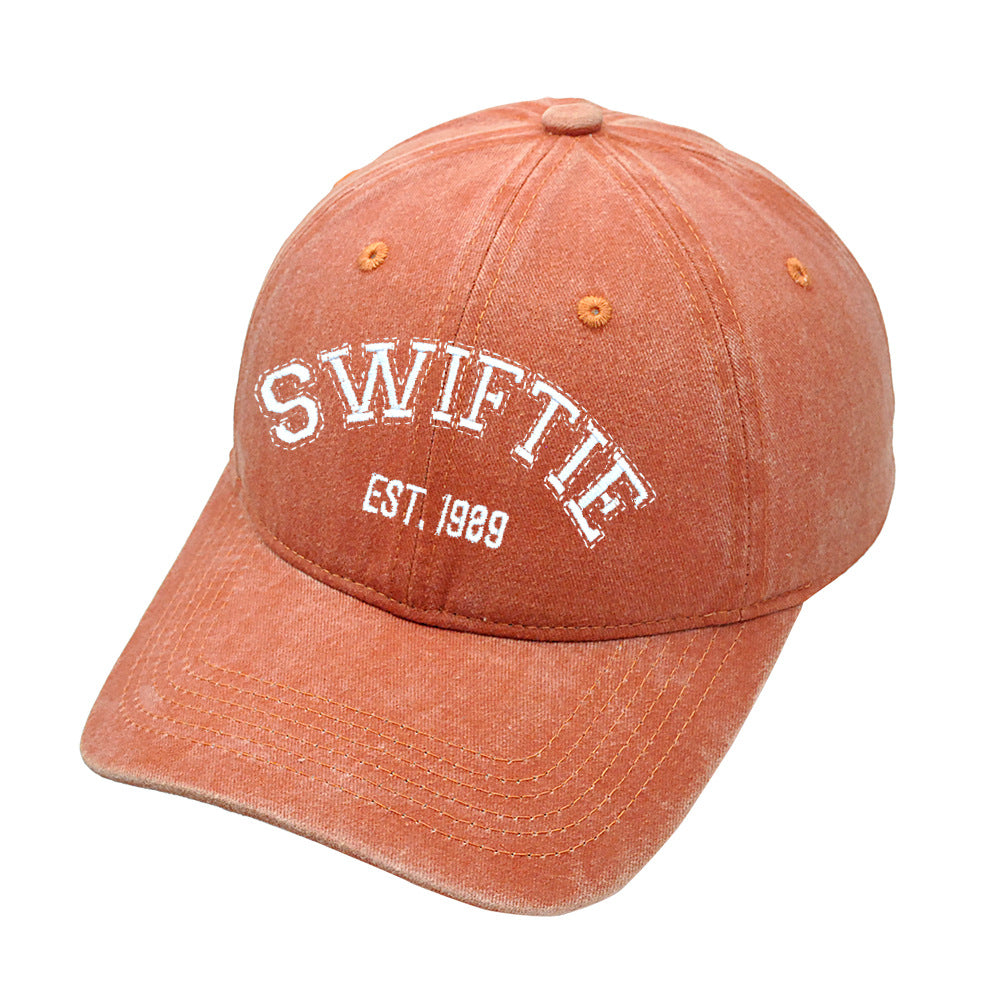 Wholesale Taylor Swift Embroidered 1989 Letters Vintage Baseball Cap