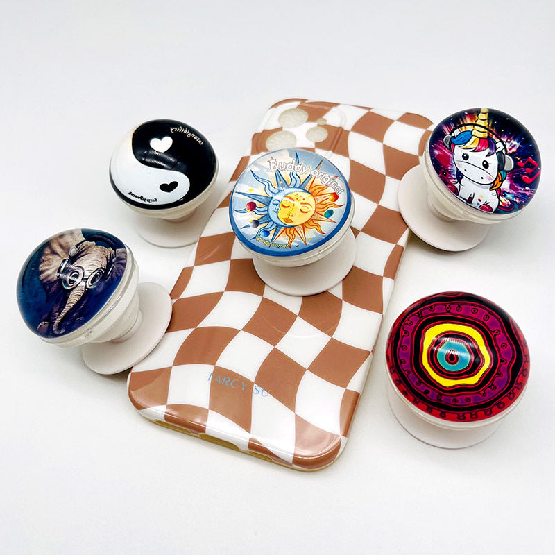 Wholesale Glass Ball Airbag Mobile Phone Holder