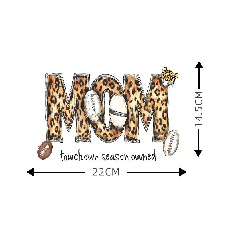 Wholesale rugby jersey UV DTF ready-to-use transfer stickers