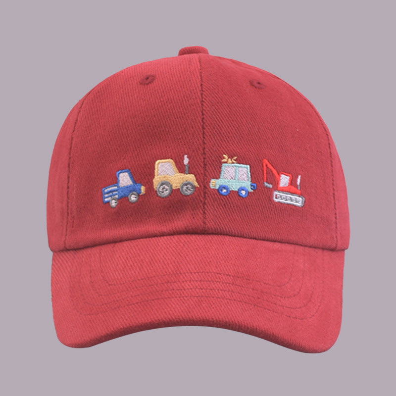 Wholesale Cartoon Car Children's Outdoor Activities Visor Caps