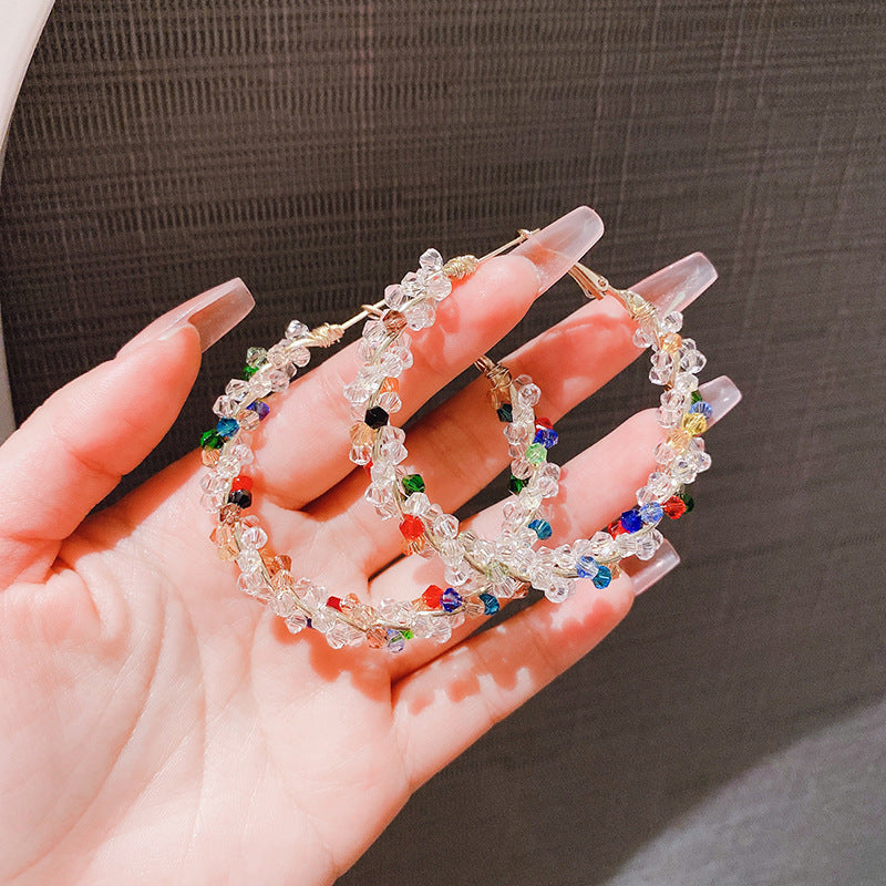 Wholesale Crystal Multicolored Earrings