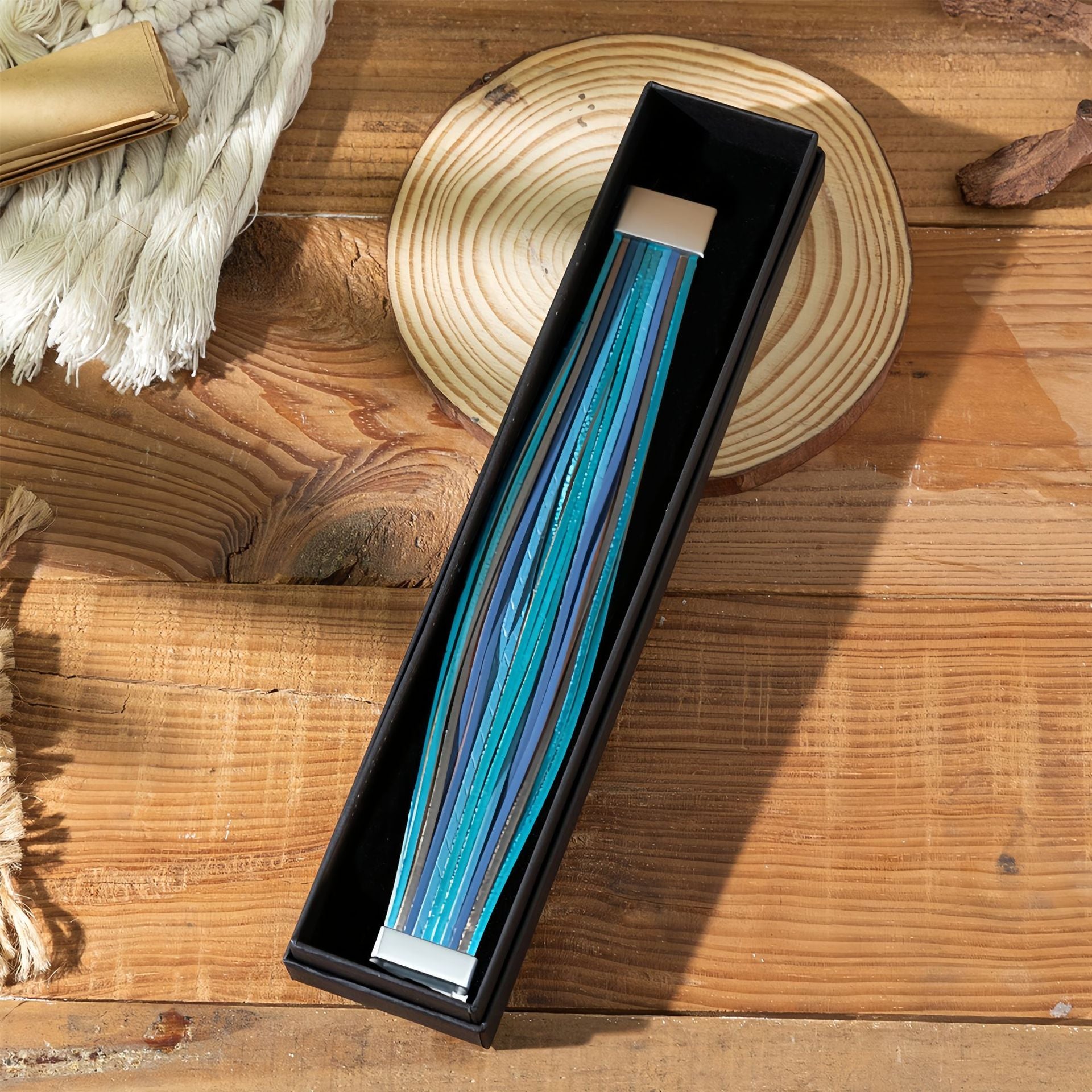 Wholesale Multi layer colored wristband Layered Bracelet Set