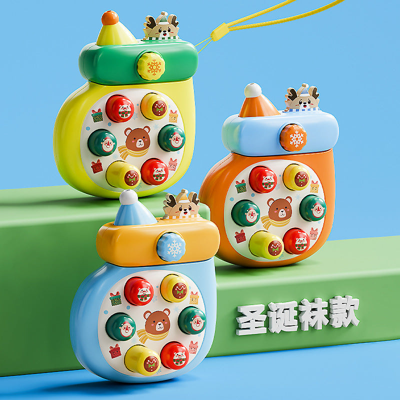 Wholesale Handheld Whack-a-mole Children's Pressing Fun Parent-child Interactive Baby Early Education Educational Finger Pressing Toy