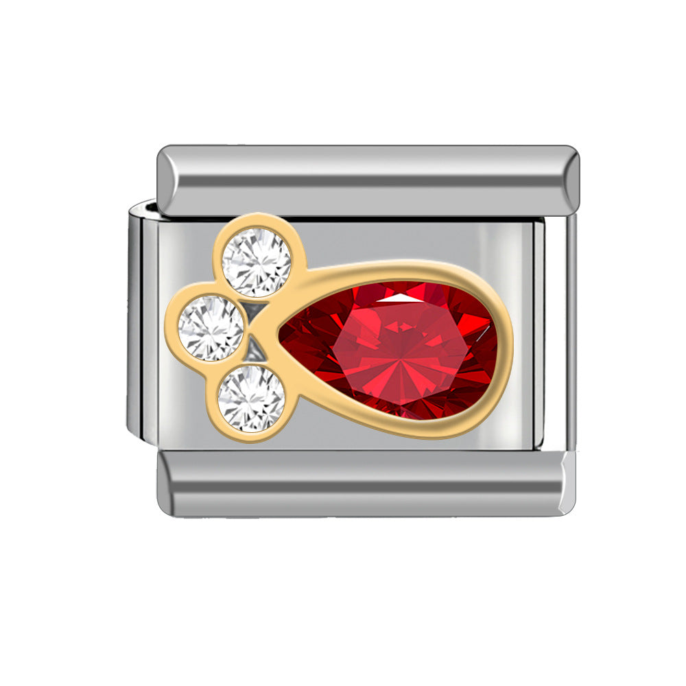 Wholesale Italian Charm Bracelet 9mm DIY Spliced Detachable Cute Pattern Combination Bracelet