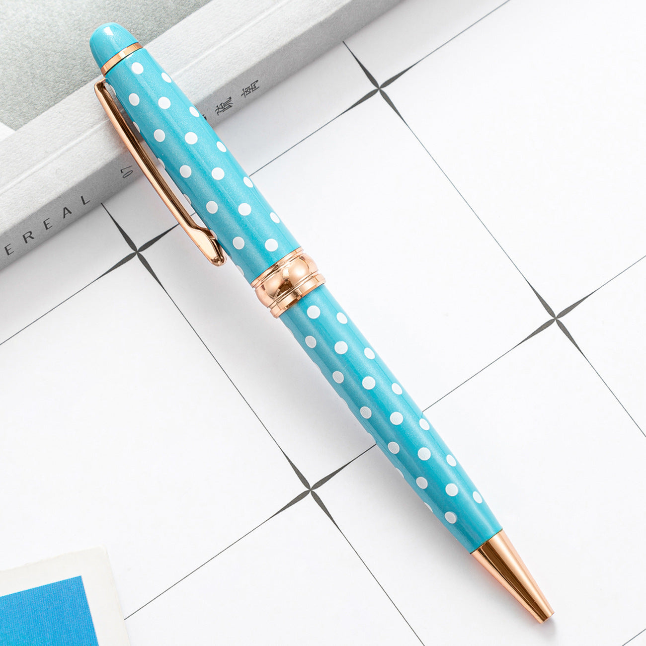 Whoelsale Pens Cute Dot Metal Pen Fashionable Office Pen