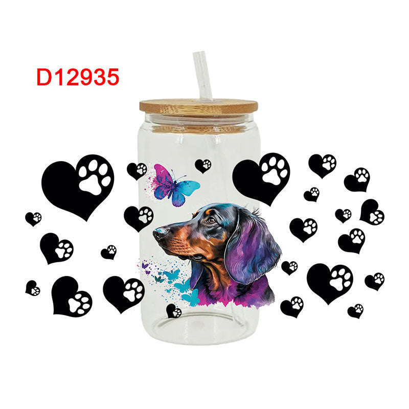 Wholesale UV Transfer Paste Glass Crystal Label Crystal Paste 16OZ UV DTF WRAPS