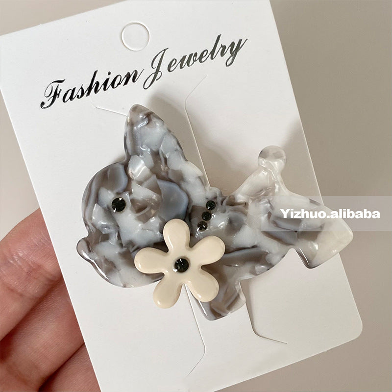 Wholesale Cute Dog Acetate  Hair Clips