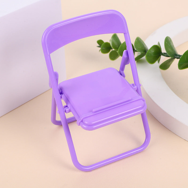 Wholesale Plastic Creative Chair Phone Stand Promotional Gift for Everyday Use