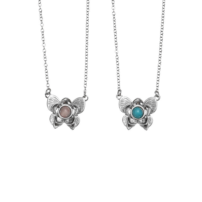Wholesale fashion minimalist versatile niche design butterfly necklace