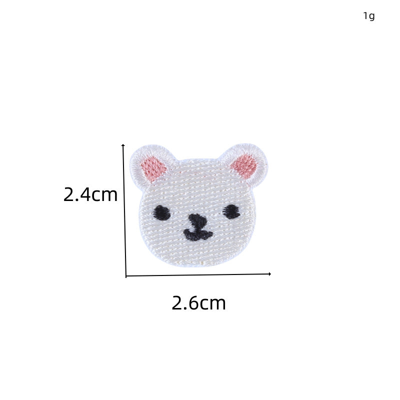 Wholesale Cute cartoon animals DIY Patches