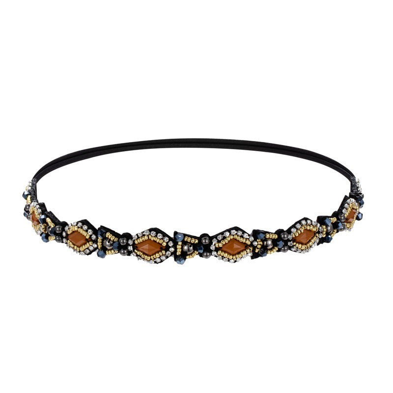 Wholesale Bohemian Set Rice Bead Hairbands