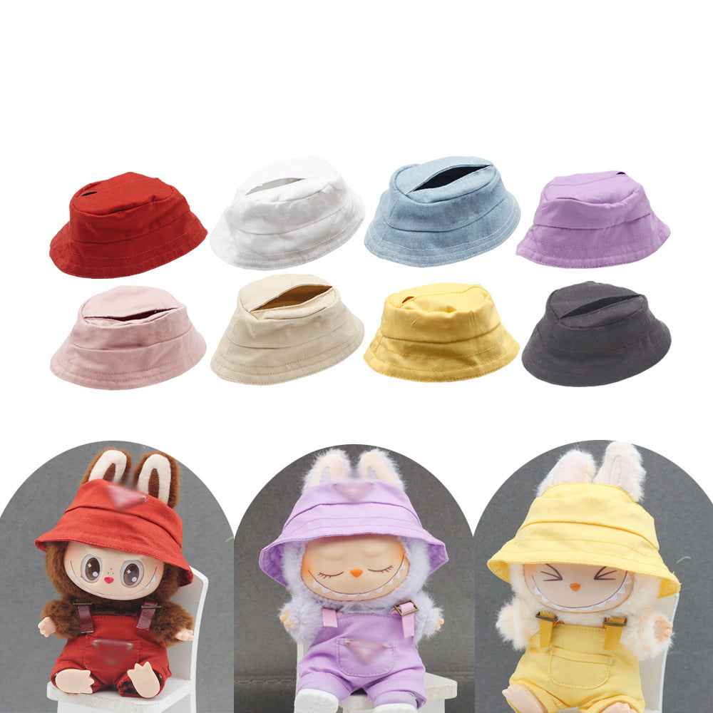 Wholesale 10CM cotton doll fisherman hat