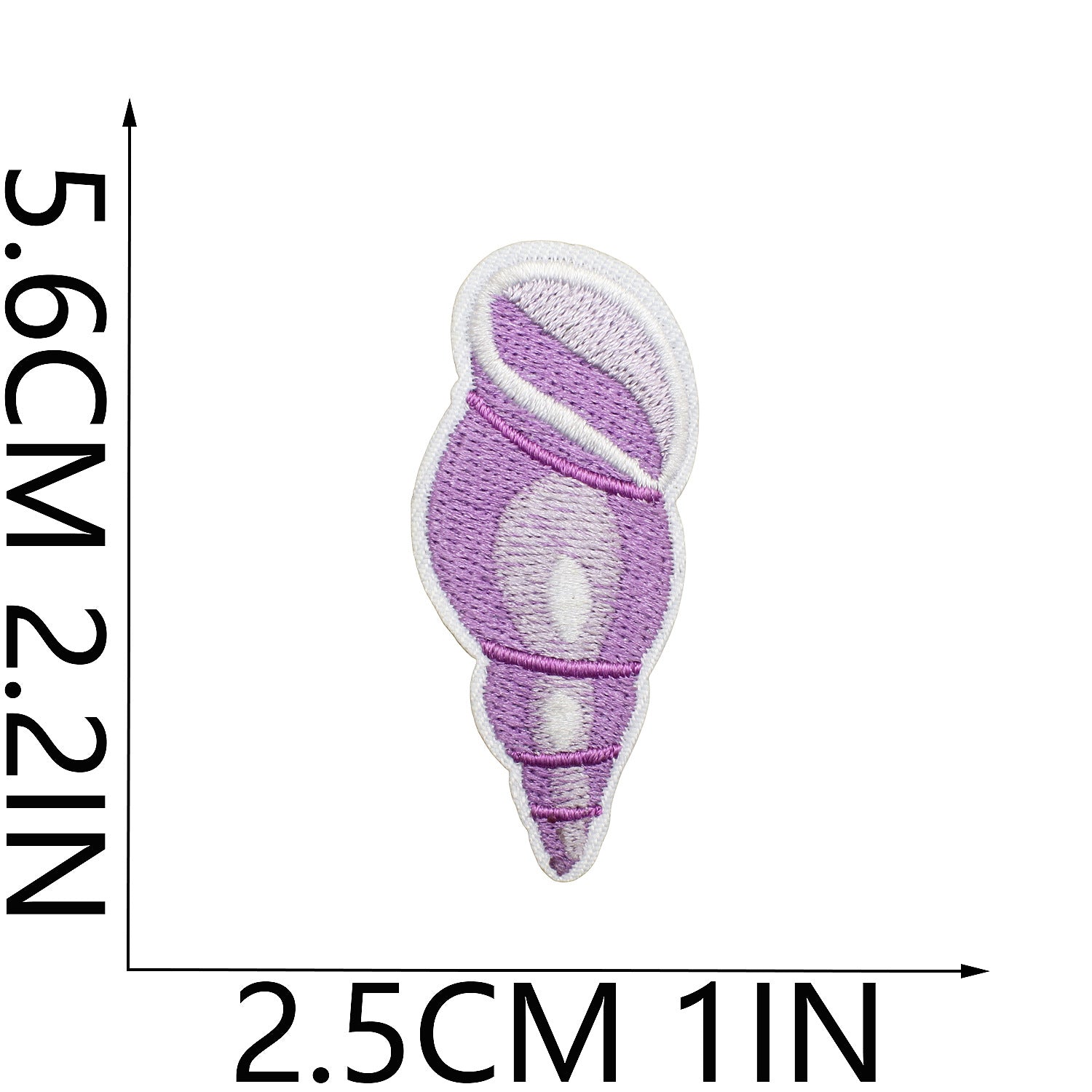 Wholesale summer Pearl Shell Beach Crab Embroidery DIY Patches