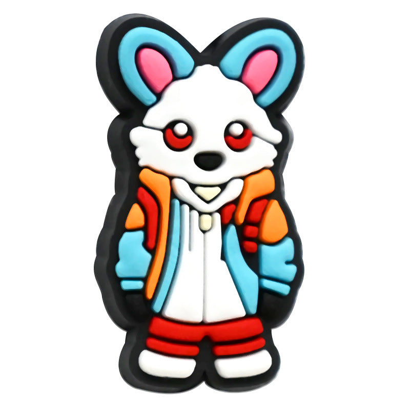 Wholesale Random 100pcs/pack  Cute cartoon animal bead  Focal Beads