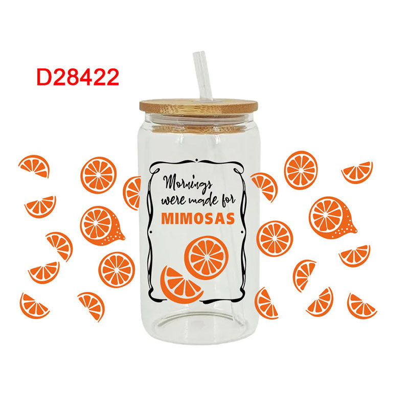 Wholesale UV Transfer Paste Glass Crystal Label Crystal Paste 16OZ UV DTF WRAPS
