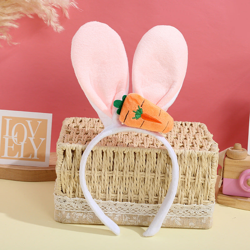 Wholesale New creative cute rabbit ear atmosphere photo Easter party performance hair accessories