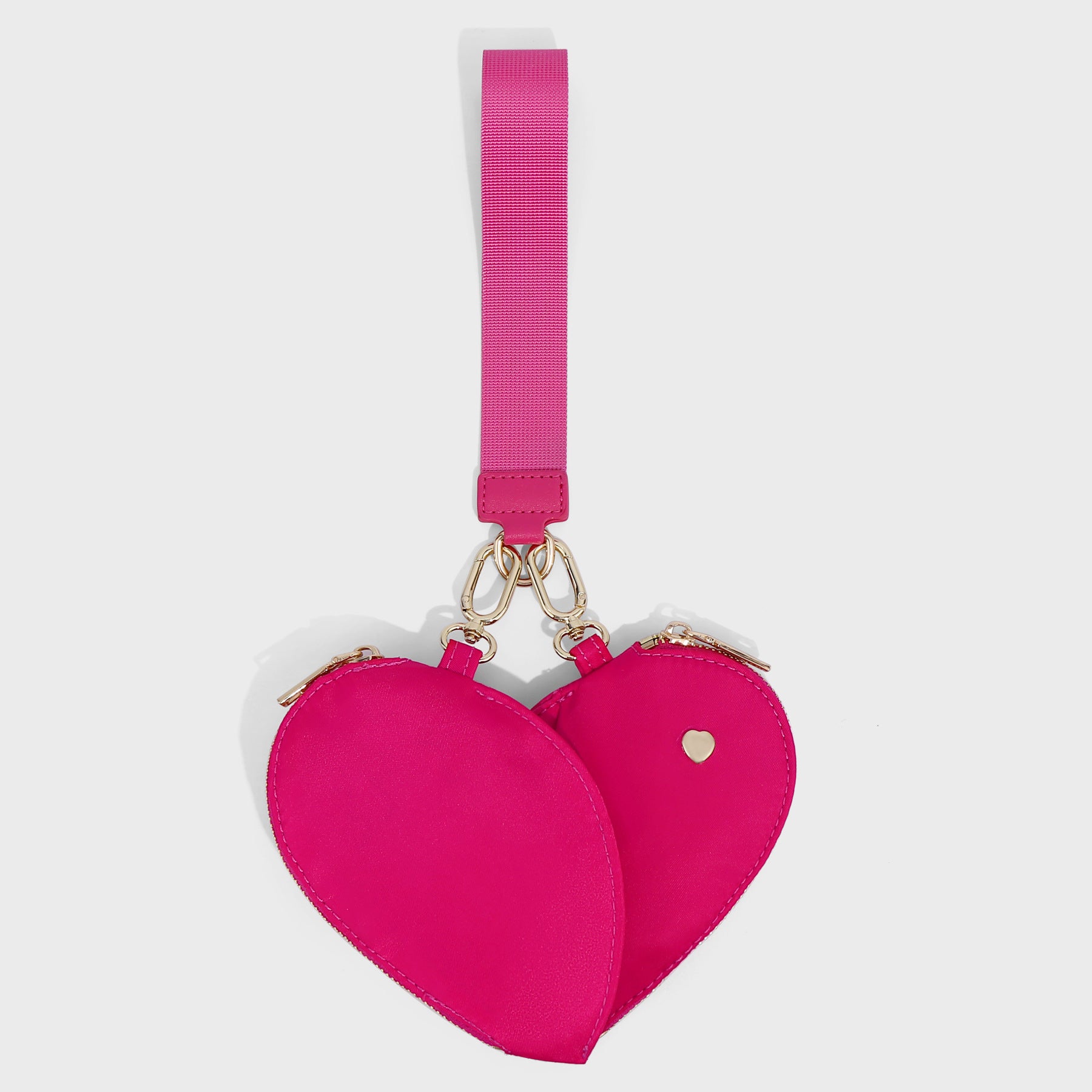 Wholesale Love wrist bag stitching two in one bank card coin purse