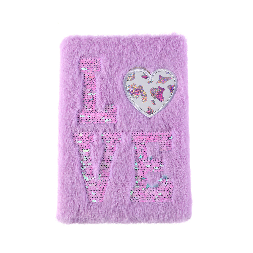 Wholesale Cartoon  Plush Notebook Gift