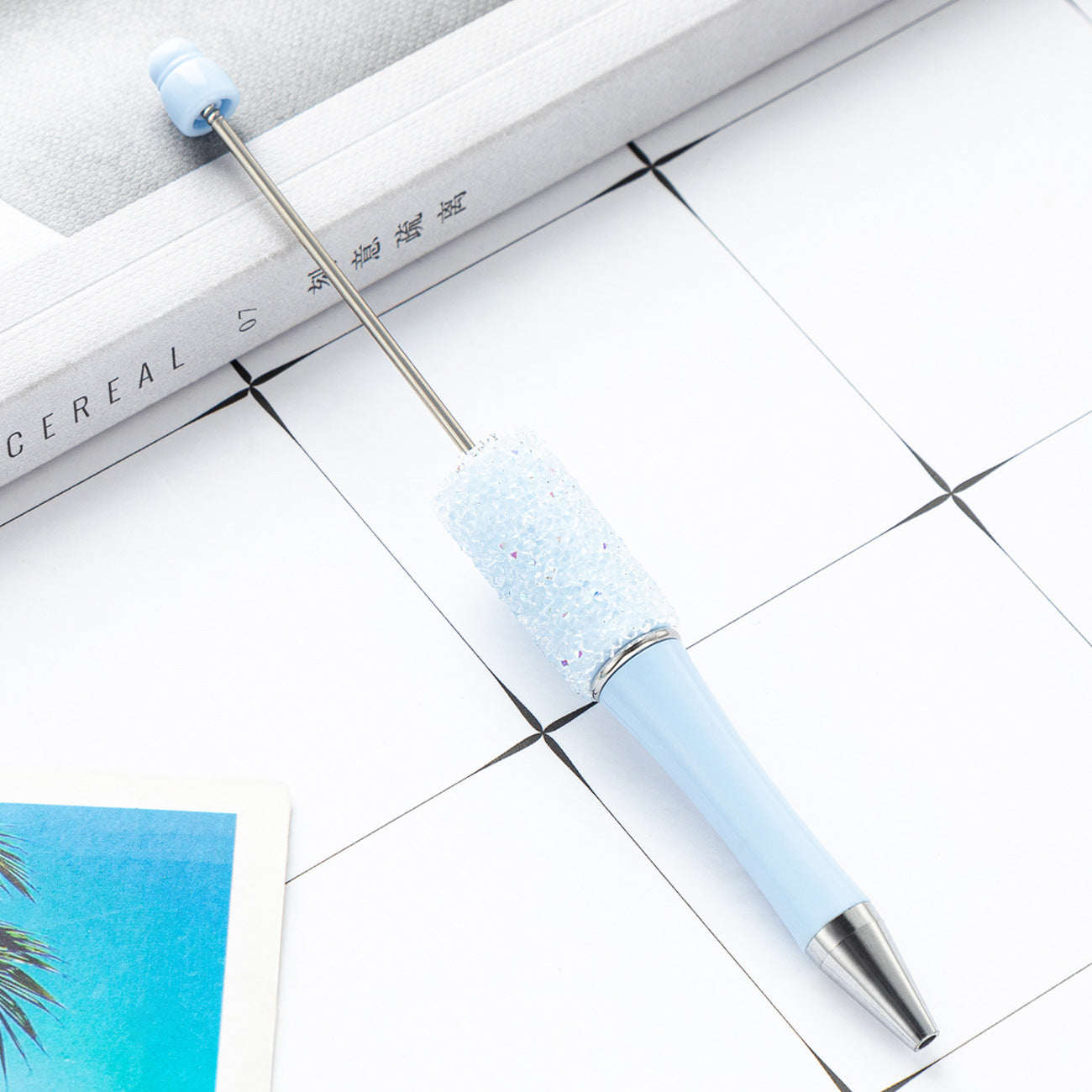 Wholesale DIY sugar beaded pen rhinestone ballpoint beadable pen
