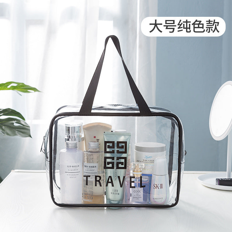 Wholesale Multifunctional Large Capacity Transparent PVC Storage Bag